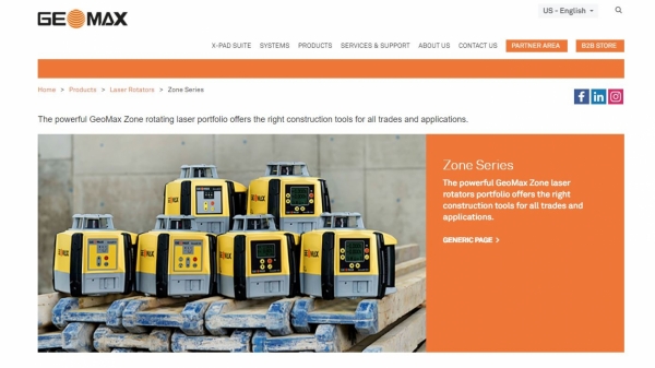 GeoMax Surveying Tools